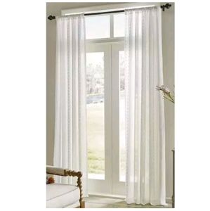 Allen + Roth 84in Tan Single Curtain Panel